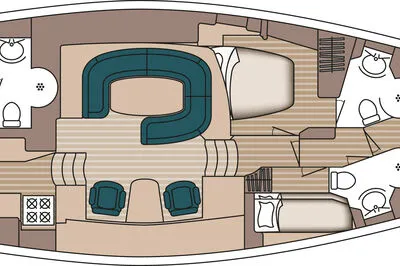 LUXURY CHARTER  "Morning Calm" Trintella 65 Classic (Skipper & Hostess Inc)