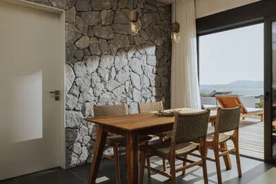 Villa Pelagia offering breathtaking views of the bay of Paleros