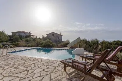 Sea-View 3-Bedroom Villa near Navagio