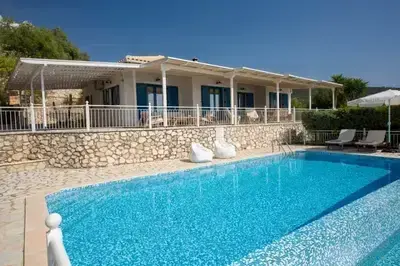 Ionian Calm Villas | Blue Villa 3 Bedroom Villa with Private Pool 