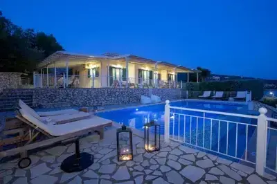 Ionian Calm Villas | Blue Villa 3 Bedroom Villa with Private Pool 