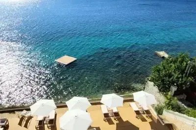 Luxury Greek Beachfront Apartment Complex for up to 12 guests