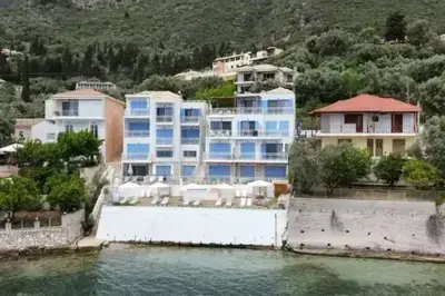Luxury Greek Beachfront Apartment Complex for up to 12 guests