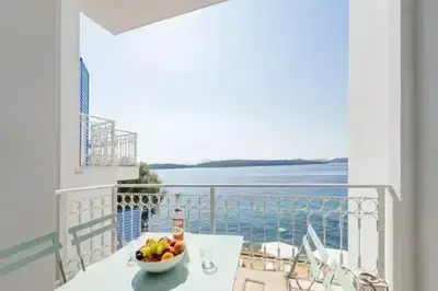 Luxury Greek Beachfront Apartment Complex for up to 12 guests