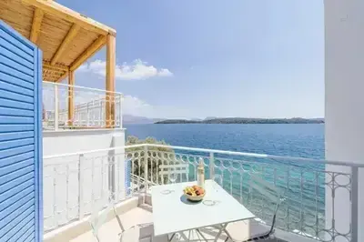 Luxury Greek Beachfront Apartment Complex for up to 12 guests