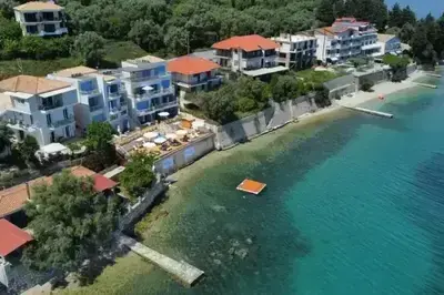 Luxury Greek Beachfront Apartment Complex for up to 12 guests