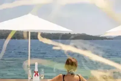 Luxury Greek Beachfront Apartment Complex for up to 12 guests