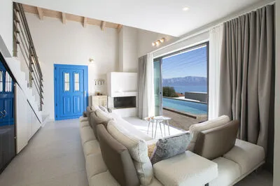 Villa Katerina-Brand New Stylish 4 bedroom villa with Sea View