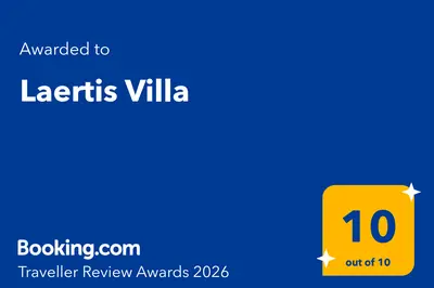 Brand New Laertis Villa located in Ligia and very close to Lefkada town
