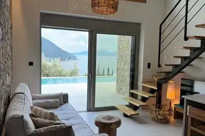 Luxury Ponti Hill – Sea View Villa with Private Pool in Vassiliki