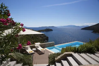 Villa Kastos - Stylish Seaside Villa with Private Sea Access