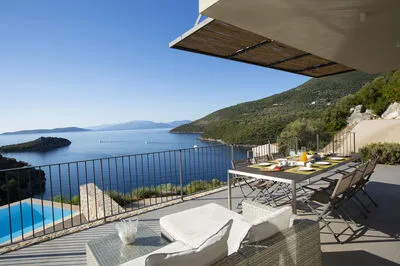 Villa Kastos - Stylish Seaside Villa with Private Sea Access