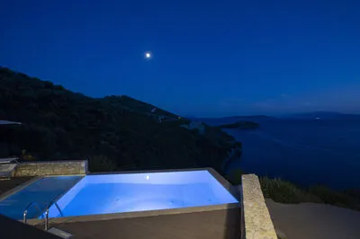 Villa Kastos - Stylish Seaside Villa with Private Sea Access