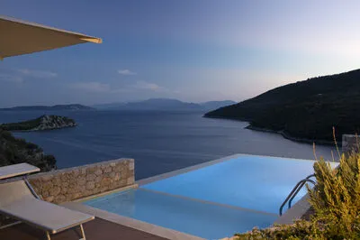 Villa Kastos - Stylish Seaside Villa with Private Sea Access