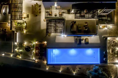 Villa Agapanthus with sea view in Nikiana