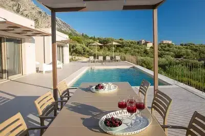 Newly built 2-bedroom villa Circe offering breathtaking sea views