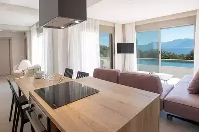 Newly built 2-bedroom villa Circe offering breathtaking sea views