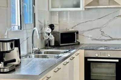  Luxury apartment close to Agios Ioannis beach and to Lefkada town.