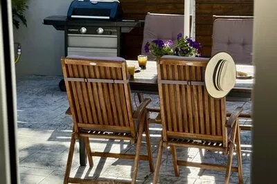 Luxury apartment close to Agios Ioannis beach and to Lefkada town.