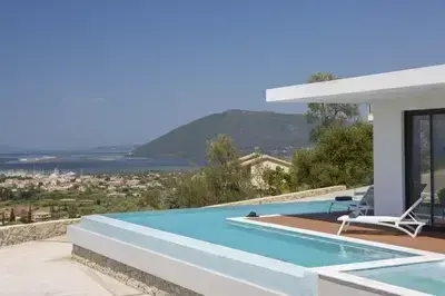 Elegant Greek Island Villa with Pool