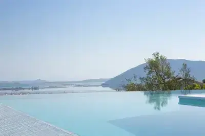 Elegant Greek Island Villa with Pool
