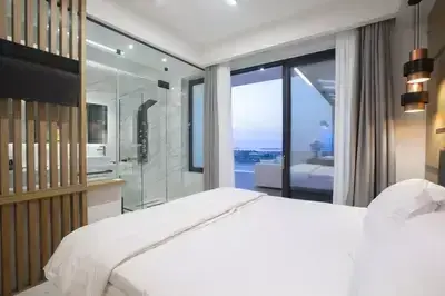 Elegant Greek Island Villa with Pool