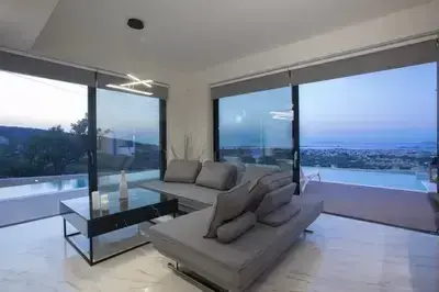 Elegant Greek Island Villa with Pool
