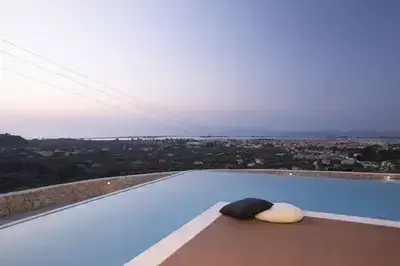 Elegant Greek Island Villa with Pool