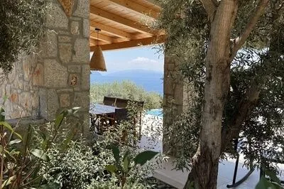 Luxury Ponti Hill – Sea View Villa with Private Pool in Vassiliki