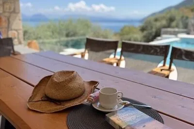 Luxury Ponti Hill – Sea View Villa with Private Pool in Vassiliki