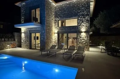Luxury Ponti Hill – Sea View Villa with Private Pool in Vassiliki