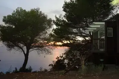 The Shelter in the Woods with breathtaking Ionian sea view