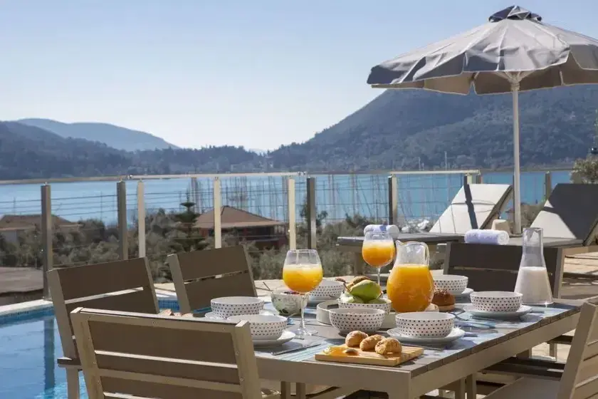 Luxury Villa Crystal with a beautiful view of Vlicho Bay! Main photo of the rental