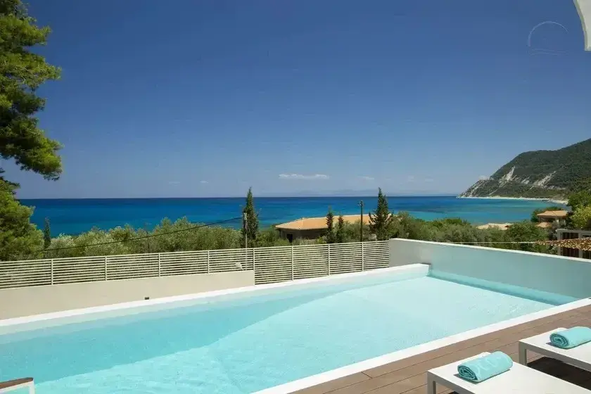 Ionian White Villas a 250 m da una spiaggia e vicino ad Agios Nikitas Main photo of the rental
