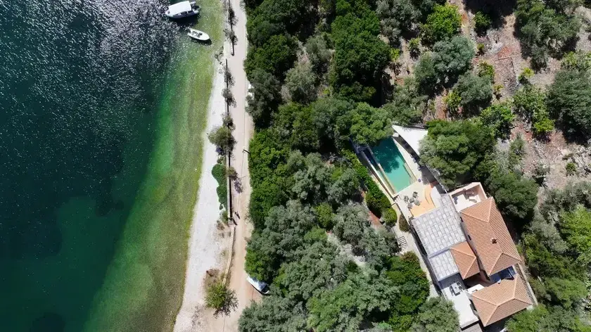 Villa Sivota, Exclusive Villa on the Beach with 99" Underground Cinema Main photo of the rental