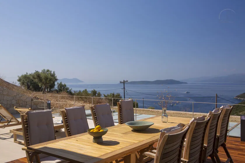 Luxury Cave Villa for 12 with Infinity Pool & Ionian Views (Δ) Main photo of the rental