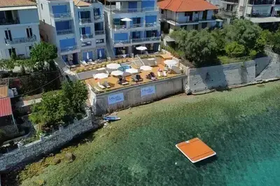 Luxury Greek Beachfront Apartment Complex for up to 12 guests