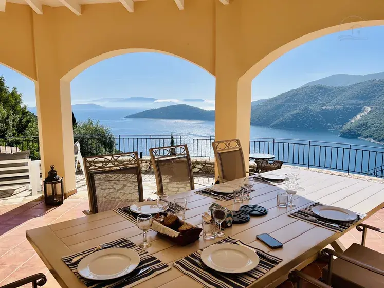 Luxury villa with breathtaking views 5min from the beach Main photo of the rental