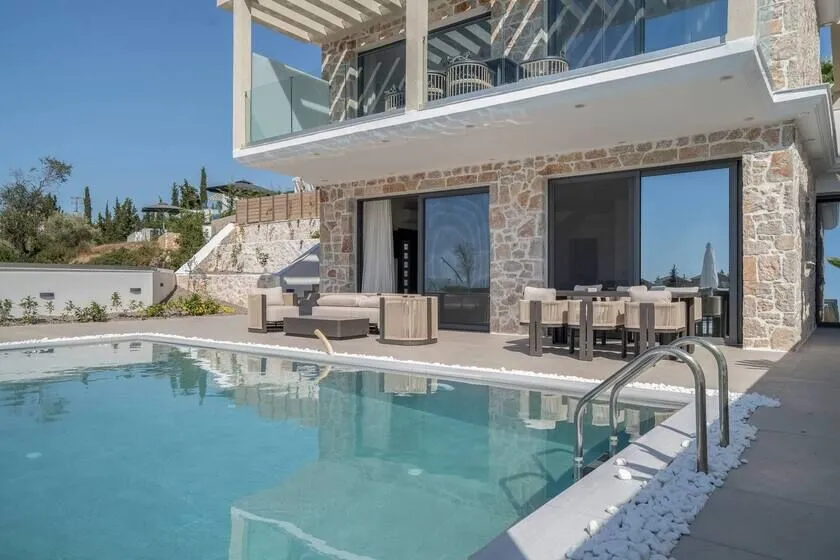 Villa Aurelia – Luxury 4-Bedroom Villa with Private Pool, Jacuzzi & Sea Vie Main photo of the rental